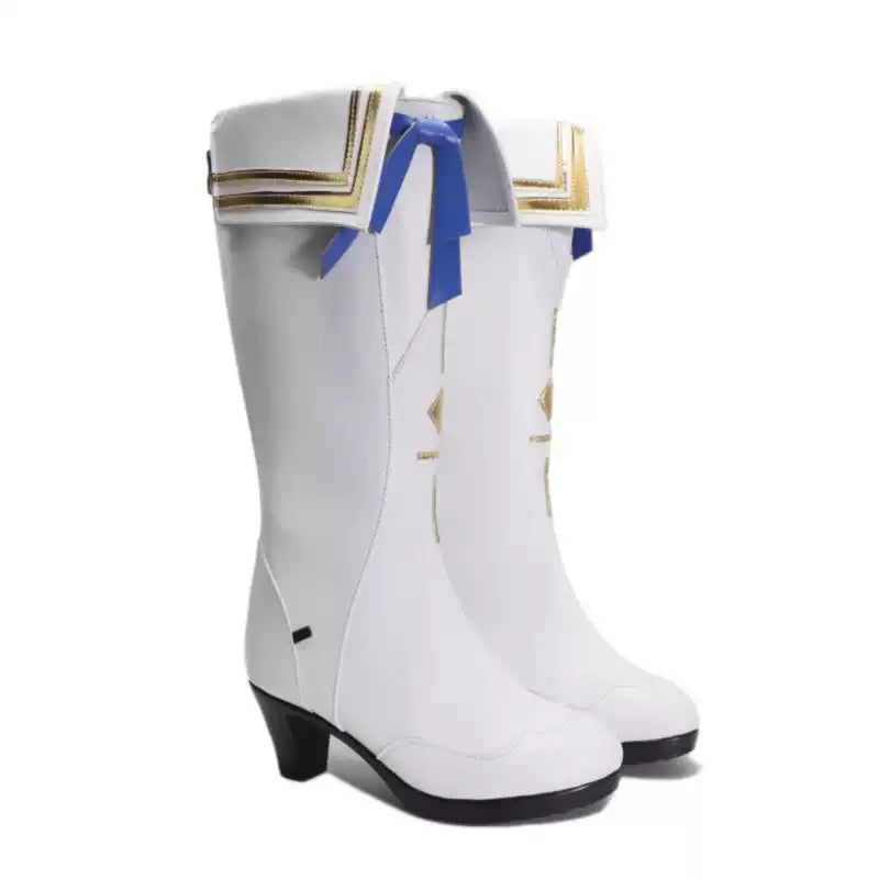 BoomCosplay Game HSR Cosplay Evanescia Schwarze Schuhe