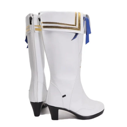 BoomCosplay Game HSR Cosplay Evanescia Schwarze Schuhe