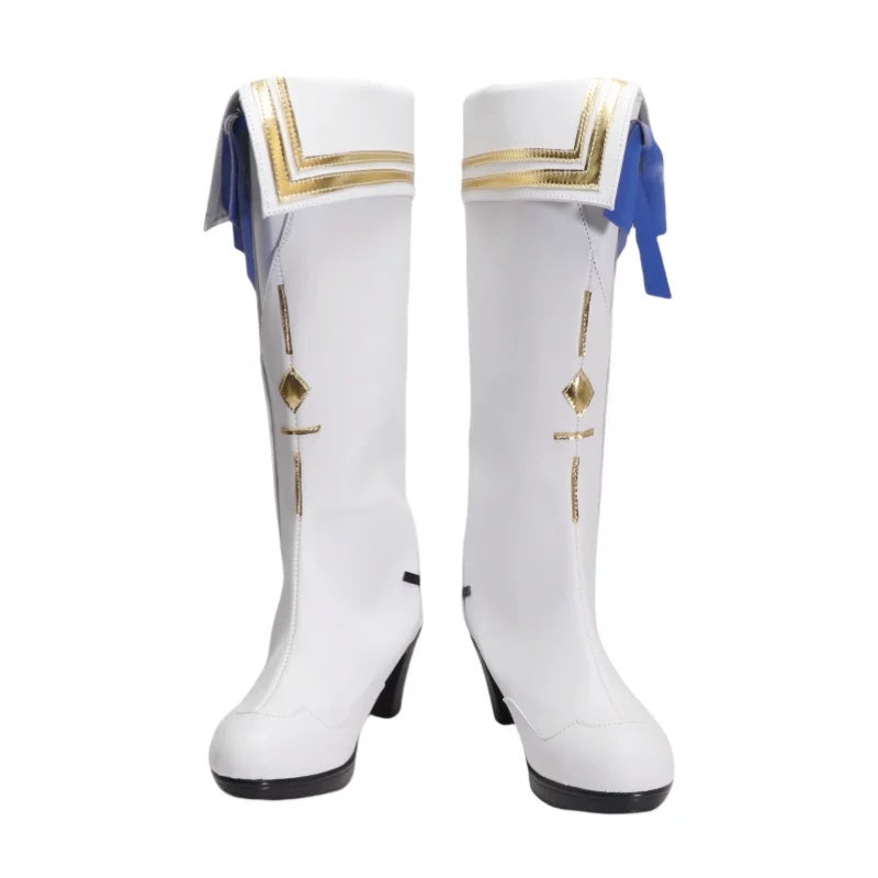 BoomCosplay Game HSR Cosplay Evanescia Schwarze Schuhe
