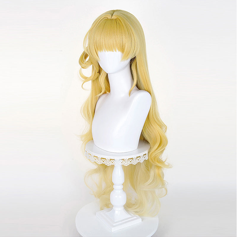 BoomCosplay Spiel Wuwa Cosplay Denia Pink Lila Blau 100cm Perücke