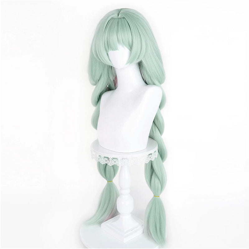 BoomCosplay Game Wuwa Cosplay Phrolova Light Green Pink 100cm Wig