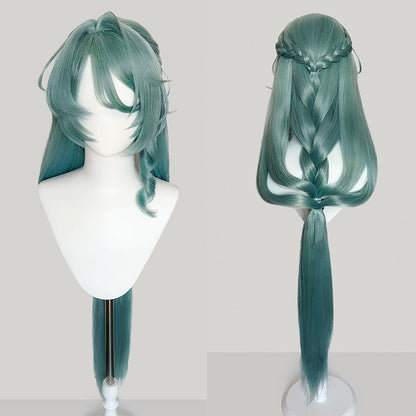 BoomCosplay Spiel Wuwa Cosplay Denia Pink Lila Blau 100cm Perücke