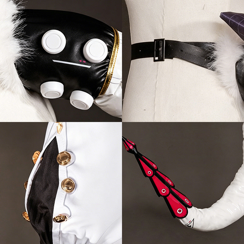 BoomCosplay Spiel Cosplay Das Pinky Krankenschwestervater Kostüm