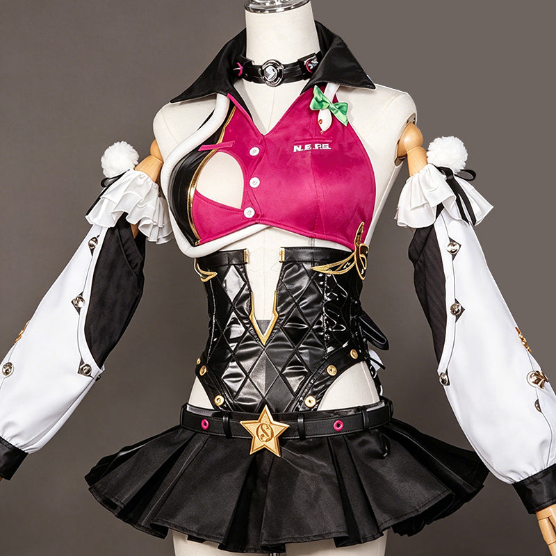 BoomCosplay Spiel Cosplay Das Pinky Krankenschwestervater Kostüm