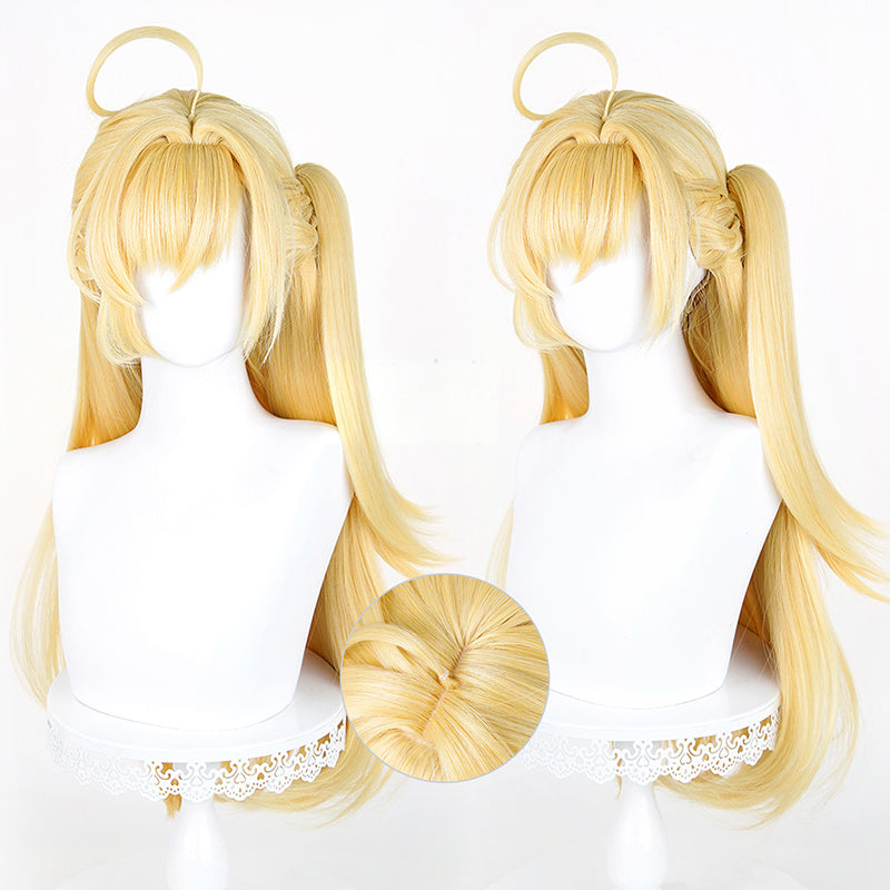 BoomCosplay Game ZZZ Cosplay Cissia Wig 72cm Golden Wig