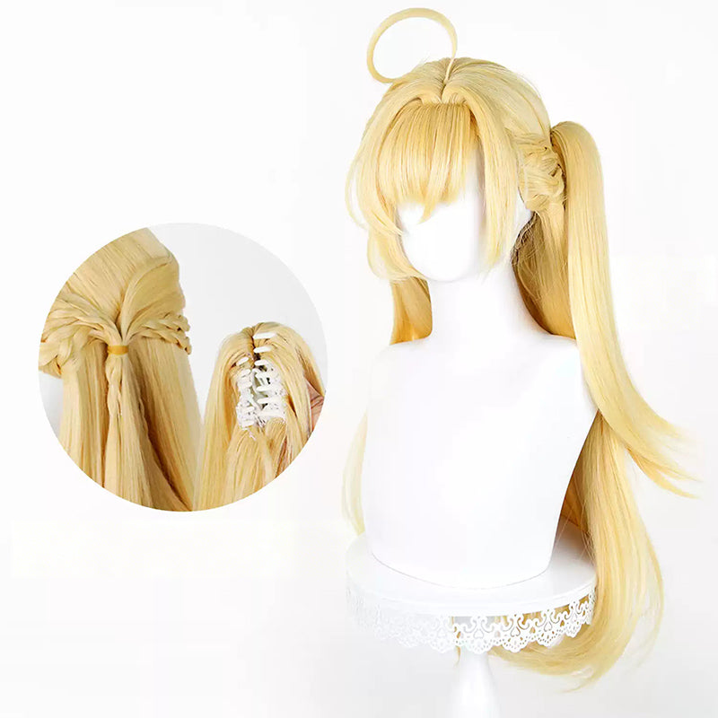 BoomCosplay Game ZZZ Cosplay Cissia Wig 72cm Golden Wig