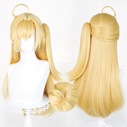 BoomCosplay Game ZZZ Cosplay Cissia Wig 72cm Golden Wig