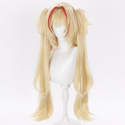 BoomCosplay Game ZZZ Cosplay Claret Flint 80cm Wig