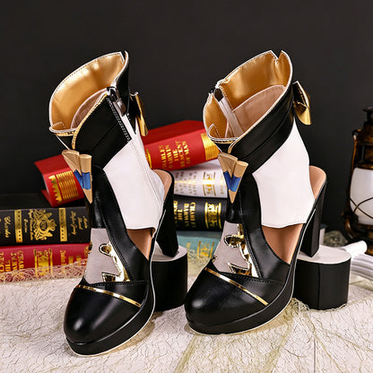 BoomCosplay Game ZZZ Cosplay Hoshimi Miyabi Dignified Blossom Shoes