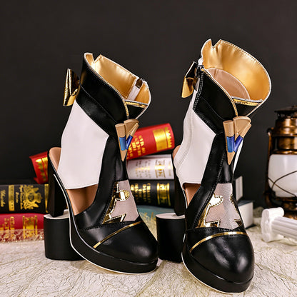 BoomCosplay Game ZZZ Cosplay Hoshimi Miyabi Dignified Blossom Shoes