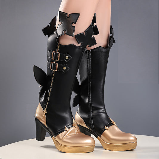 BoomCosplay Game ZZZ Cosplay Lindverne Sunbringer Shoes