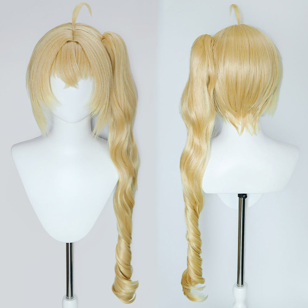 BoomCosplay Game ZZZ Cosplay Luciana de Montefio Princess on Holiday Custom Color 60cm Wig