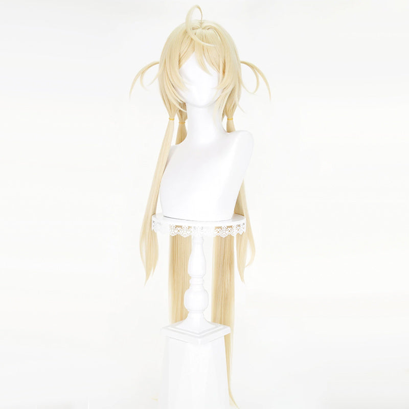 BoomCosplay Game ZZZ Cosplay Phoenix Light Golden 120cm Wig