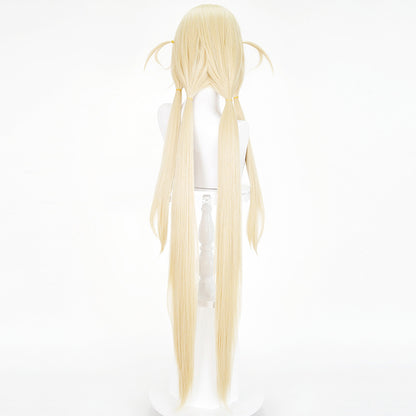 BoomCosplay Game ZZZ Cosplay Phoenix Light Golden 120cm Wig