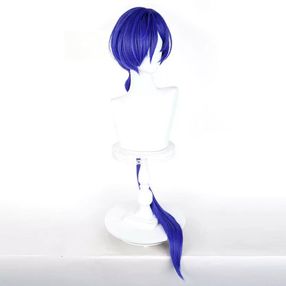 BoomCosplay Game ZZZ Cosplay Promeia Blue Purple 120cm Wig