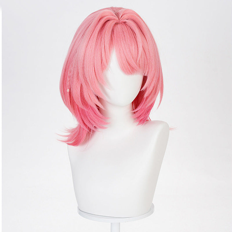 BoomCosplay Game ZZZ Cosplay Ramiel Strawberry red 43cm Wig