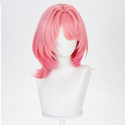 BoomCosplay Game ZZZ Cosplay Ramiel Strawberry red 43cm Wig