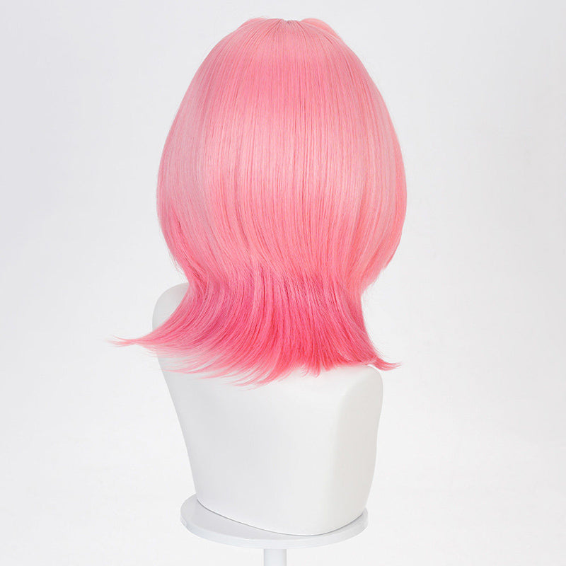 BoomCosplay Game ZZZ Cosplay Ramiel Strawberry red 43cm Wig