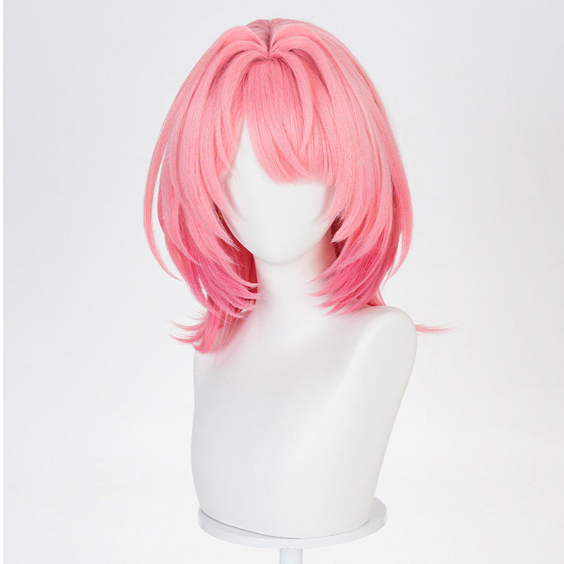 BoomCosplay Game ZZZ Cosplay Ramiel Strawberry red 43cm Wig