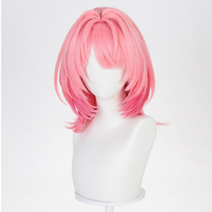 BoomCosplay Game ZZZ Cosplay Ramiel Strawberry red 43cm Wig