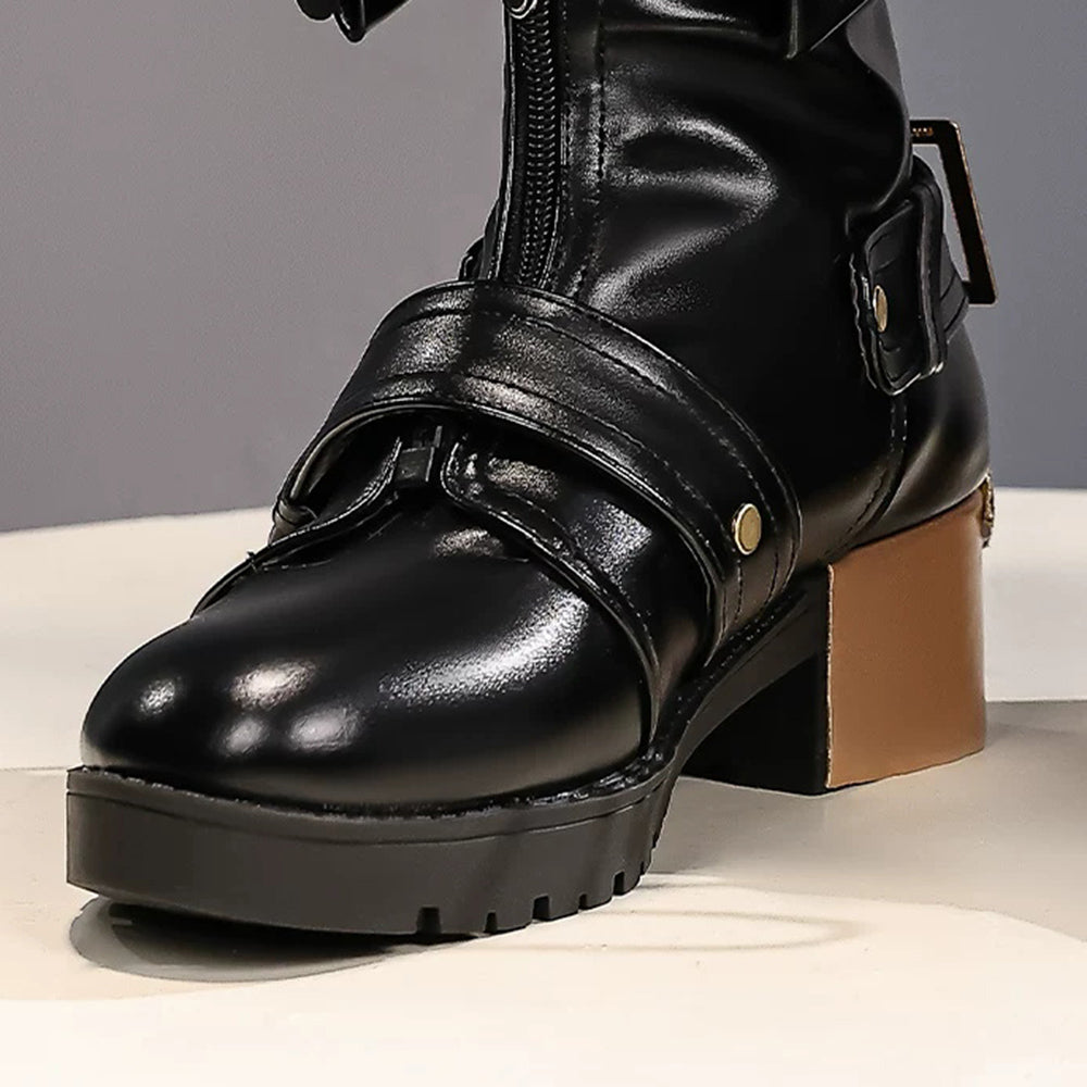 BoomCosplay Game HSR Cosplay Evanescia Schwarze Schuhe