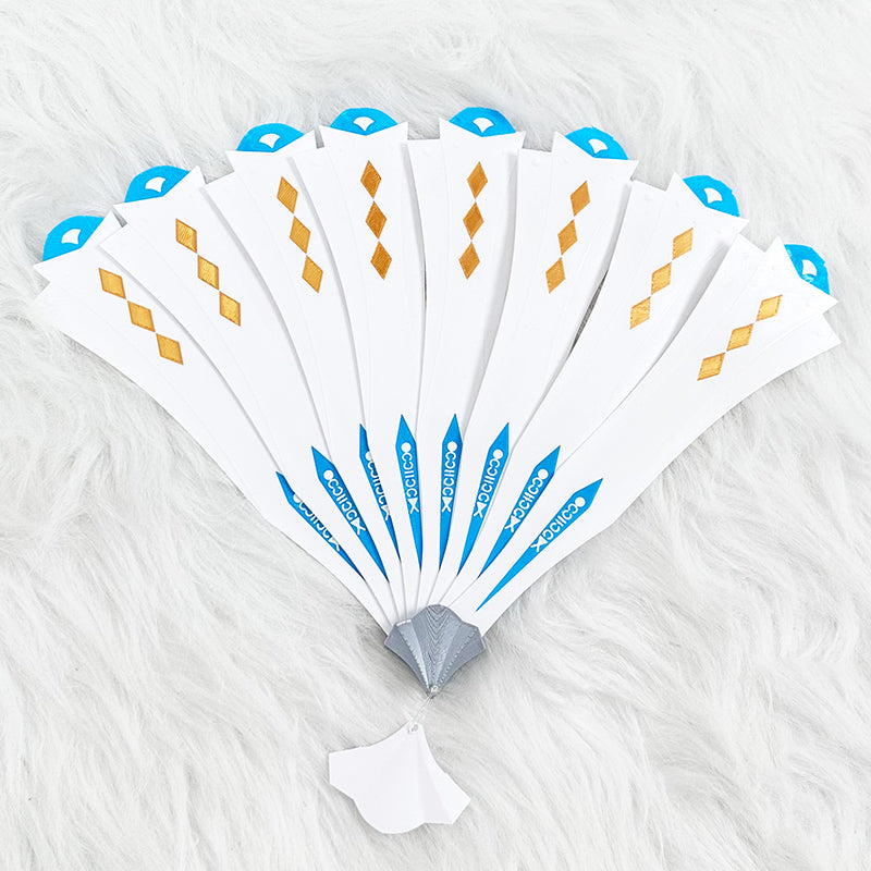 BoomCosplay Game ZZZ Cosplay Velina Airgid Fan Accessory Prop