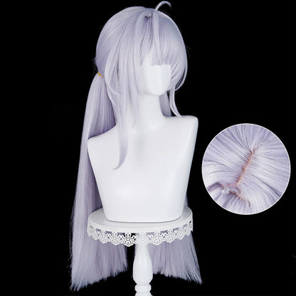 BoomCosplay Game ZZZ Cosplay Velina Airgid Silver Purple 78cm Wig