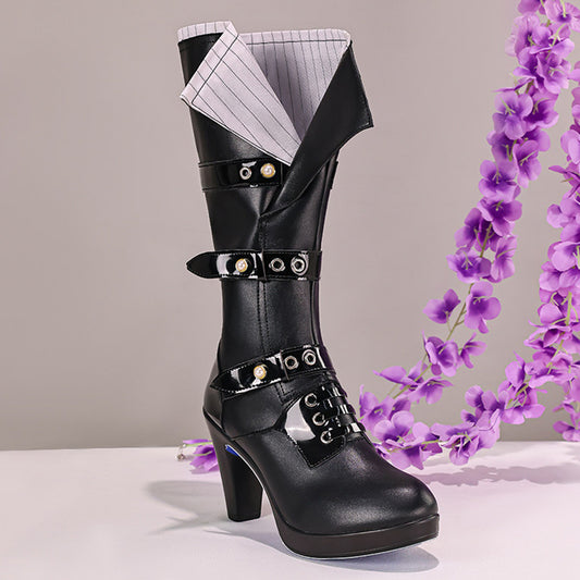 BoomCosplay Game ZZZ Cosplay Velina Shade of Leisure Shoes