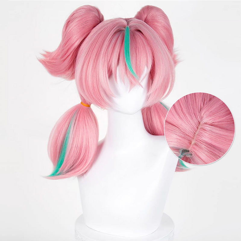 BoomCosplay Game ZZZ Cosplay Virtual Idol Angels of Delusion Aria 52cm Wig