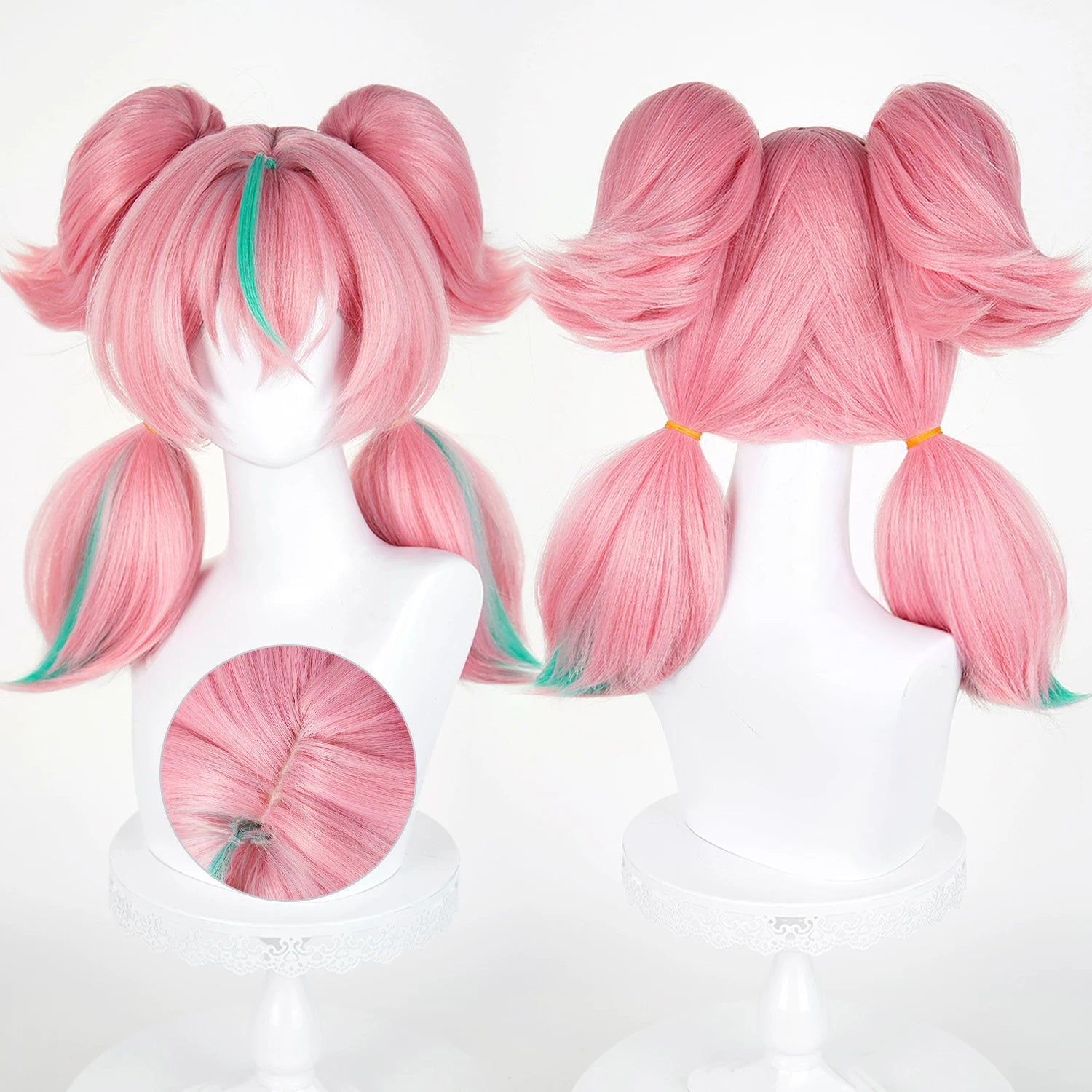 BoomCosplay Game ZZZ Cosplay Virtual Idol Angels of Delusion Aria 52cm Wig