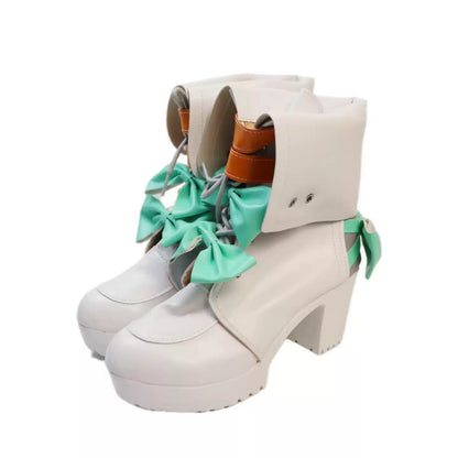 BoomCosplay Game HSR Cosplay Evanescia Schwarze Schuhe