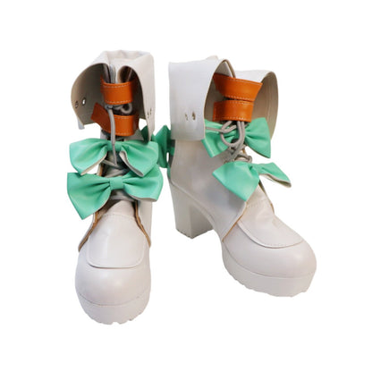 BoomCosplay Game HSR Cosplay Evanescia Schwarze Schuhe