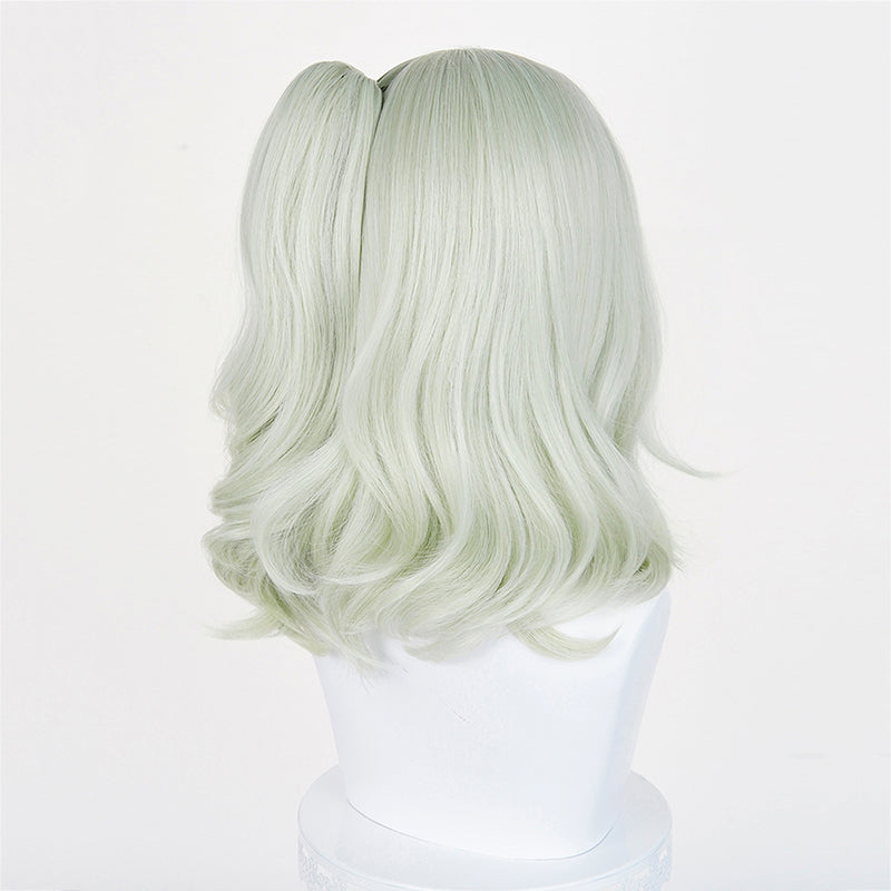 BoomCosplay Game ZZZ Cosplay Virtual Idol Angels of Delusion Chinatsu Remiel Light Cyan 47cm Wig