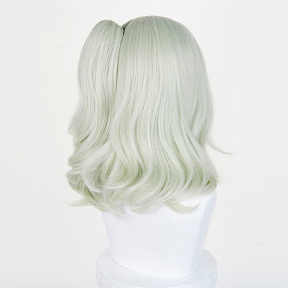 BoomCosplay Game ZZZ Cosplay Virtual Idol Angels of Delusion Chinatsu Remiel Light Cyan 47cm Wig