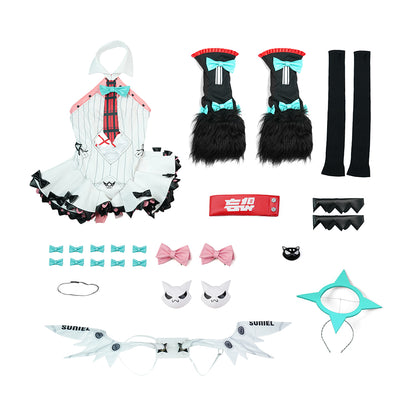 BoomCosplay Game ZZZ Cosplay Virtual Idol Angels of Delusion Nangong Yu Costume