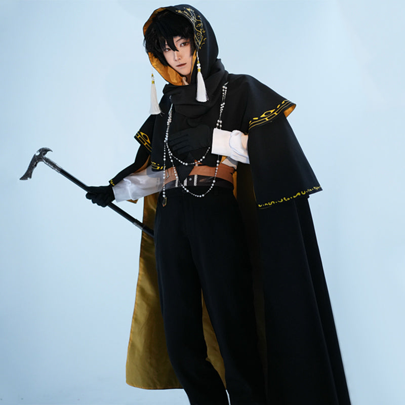 BoomCosplay Novel LOTM Cosplay Honorific Title Aliases The Fool Klein Moretti The King of Yellow and Black Who Wields Good luck Costume