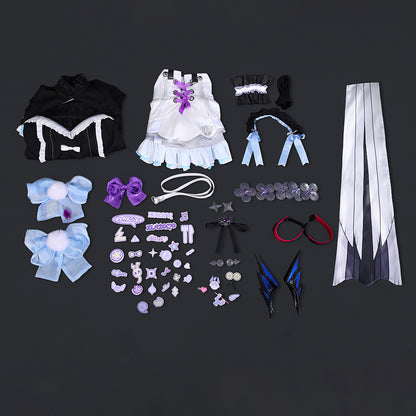 BoomCosplay Virtual YouTuber Cosplay Birb Gothic Lolita Maid Outfit Costume
