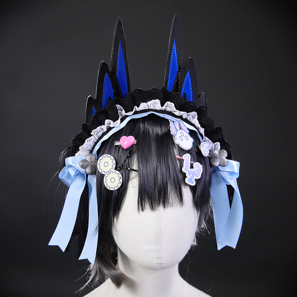 BoomCosplay Virtual YouTuber Cosplay Birb Gothic Lolita Maid Outfit Costume