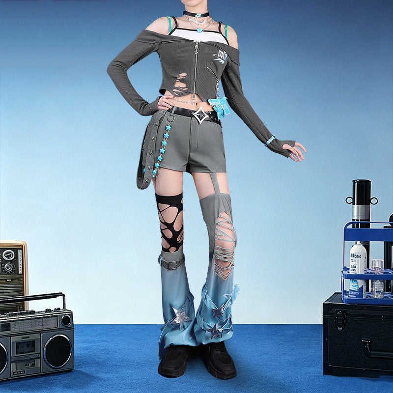 BoomCosplay【S-XXXXL】Virtual YouTuber Cosplay Reinana Costume