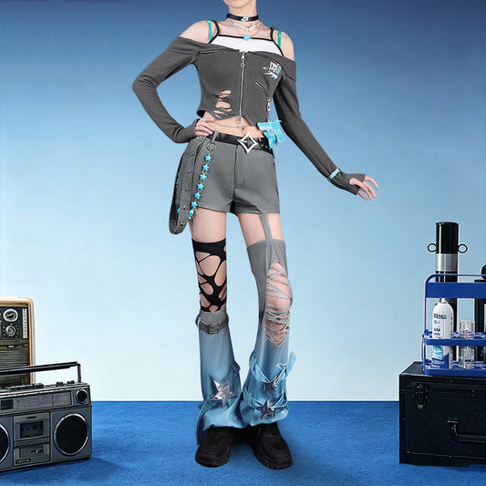 BoomCosplay【S-XXXXL】Virtual YouTuber Cosplay Reinana Costume