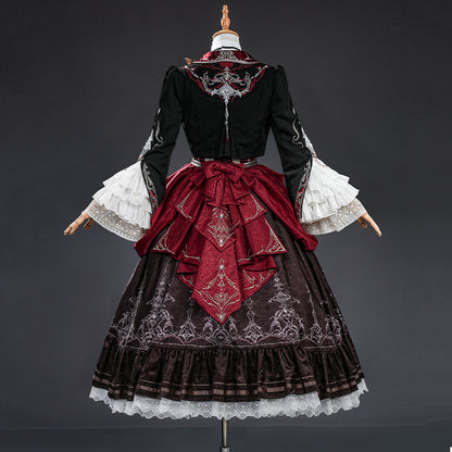 BoomCosplay Game Love and Deepspace Cosplay Female Protagonist Player MC Silverwing Fiend Bloodmoon Soulpact Costume