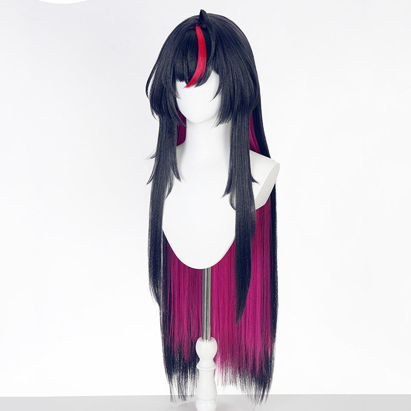 BoomCosplay Spiel HSR Cosplay Evanescia Perücke 40cm rosa Perücke