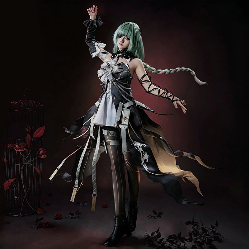 BoomCosplay【S-XL】Game WuWa Cosplay Black Phrolova Costume