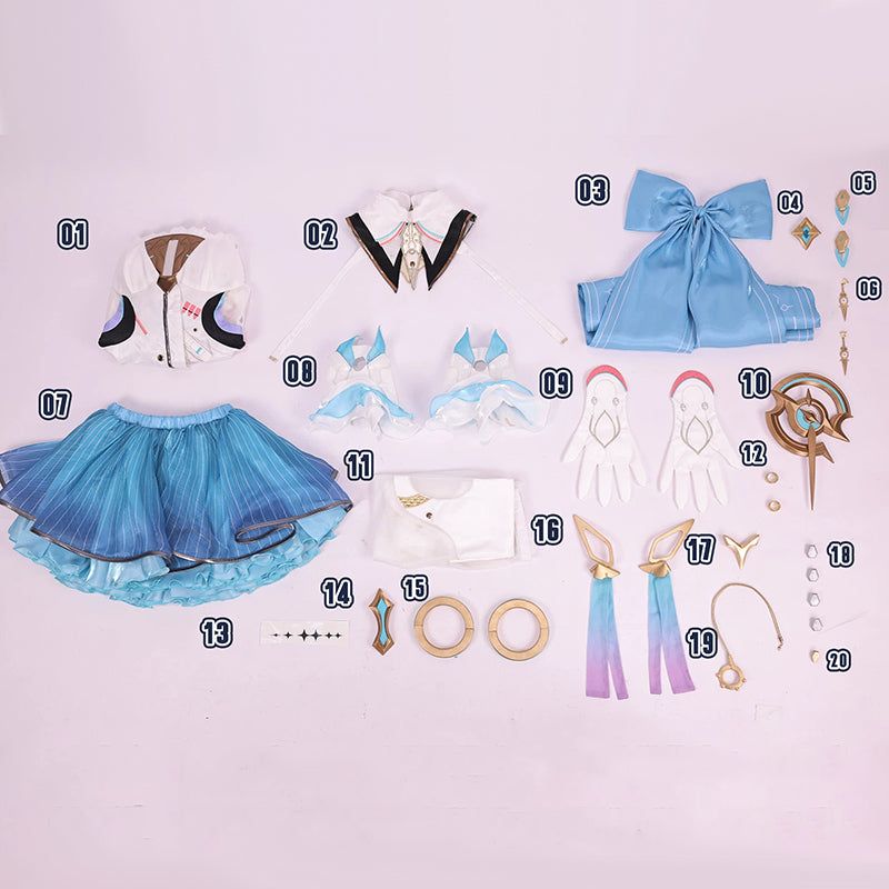 BoomCosplay Game WuWa Cosplay Jinhsi World Tour ''To The New World'' Costume