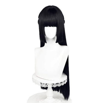 BoomCosplay Spiel Wuwa Cosplay Denia Pink Lila Blau 100cm Perücke