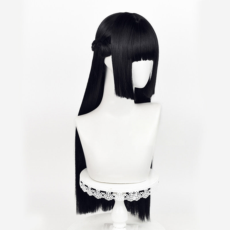 BoomCosplay Spiel Wuwa Cosplay Denia Pink Lila Blau 100cm Perücke