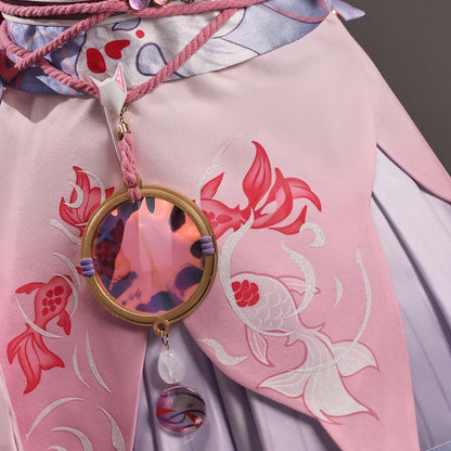BoomCosplay 【In Stock】【S-XXL】Game HSR Cosplay Evanescia Lunar Blossoming Sakura Costume