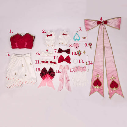 BoomCosplay【In Stock】【S-XXL】Game HSR Cosplay Hyacine Warm Cotton Skies Costume
