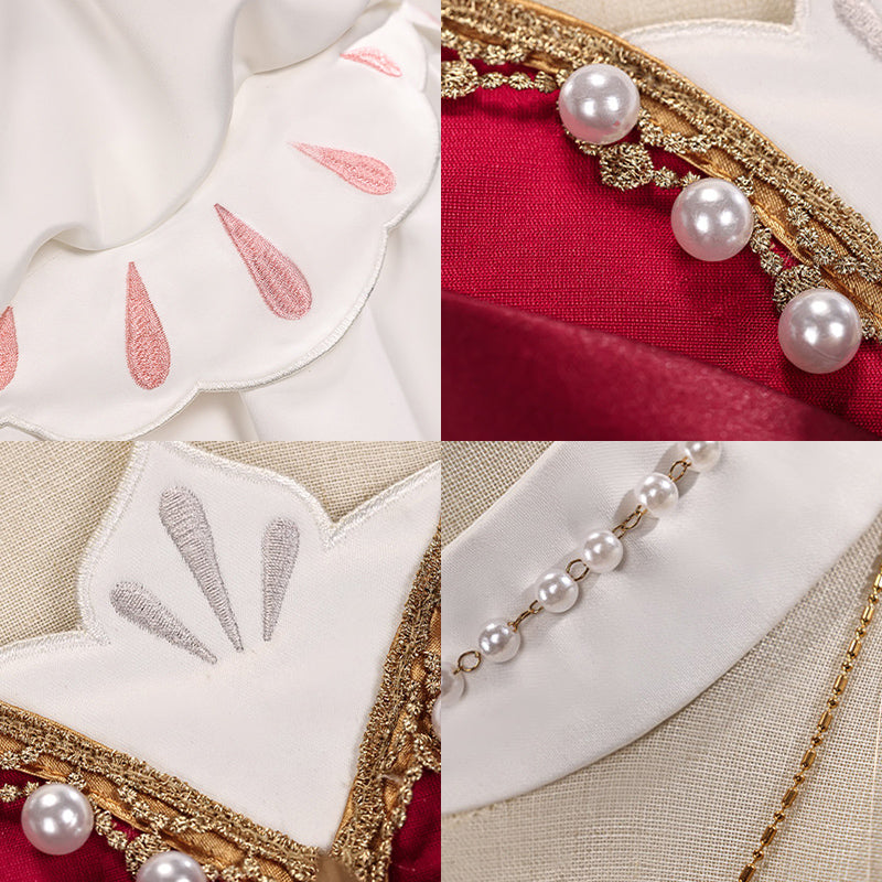 BoomCosplay【In Stock】【S-XXL】Game HSR Cosplay Hyacine Warm Cotton Skies Costume