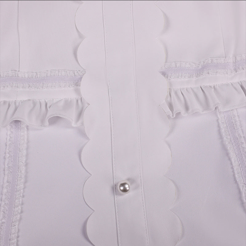 BoomCosplay【S-2XL】Game Genshin Cosplay Marionette Sandrone Nightgown Costume